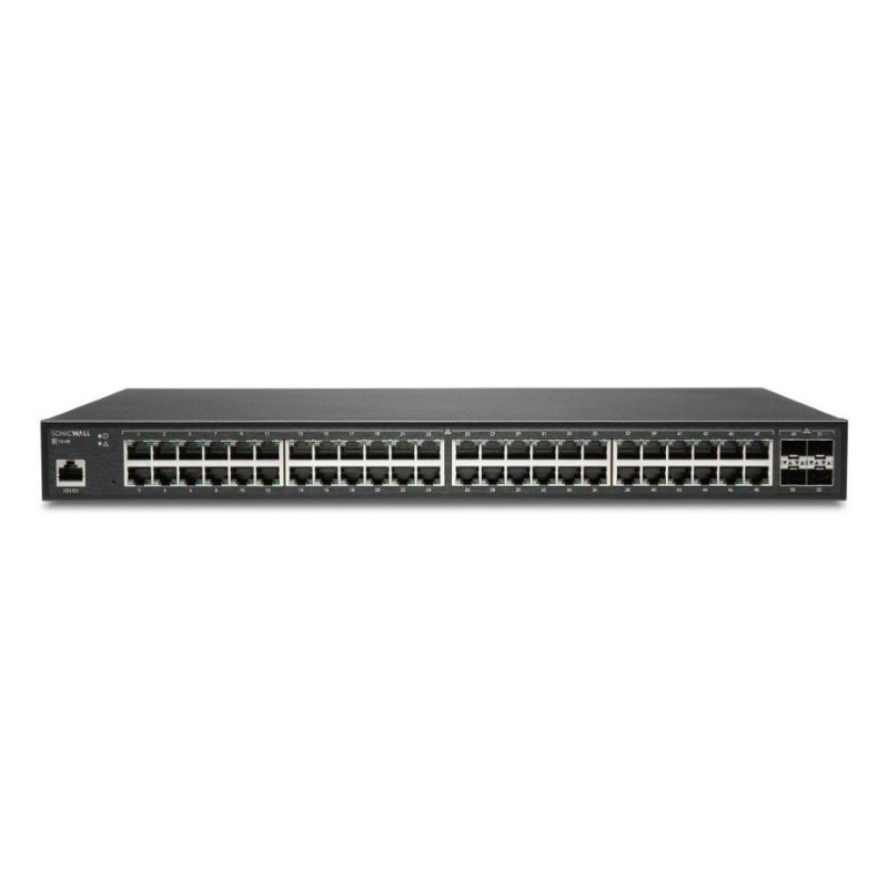 SWS14-48 Gestionado L2 Gigabit Ethernet (10/100/1000) 1U Negro