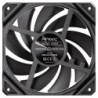 Nova Carcasa del ordenador Ventilador 12 cm Negro 3 pieza(s)