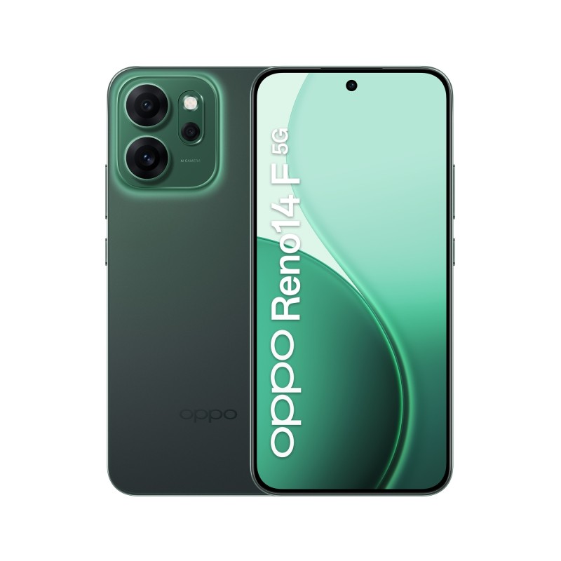 14 F 5G Reno14 F 5G 16 7 cm (6.57") SIM doble Android 15 USB Tipo C 8 GB 256 GB 6000 mAh Verde