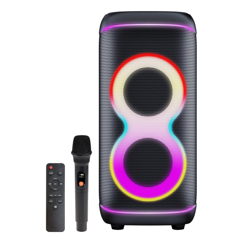 BPS-370 Altavoz para fiestas Negro 100 W