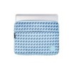 Funda Sleeve para Portátil y Tablet hasta 13-14 pulgadas estampado geométrico de color Azul