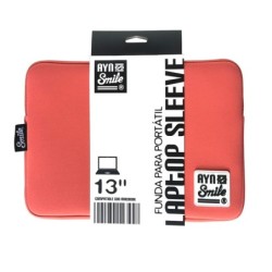 Funda Sleeve para Portátil hasta 13.3 pulgadas Living Coral de Neopreno color Rosa Coral