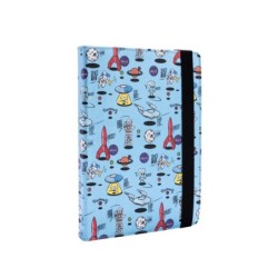 Funda Universal Estampada (9'' - 10 1'') Space Blue metal