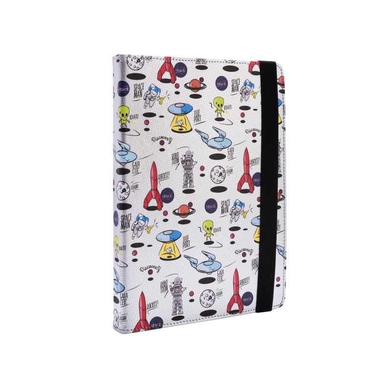 Funda Universal Estampada (9'' - 10 1'') Space Silver metal