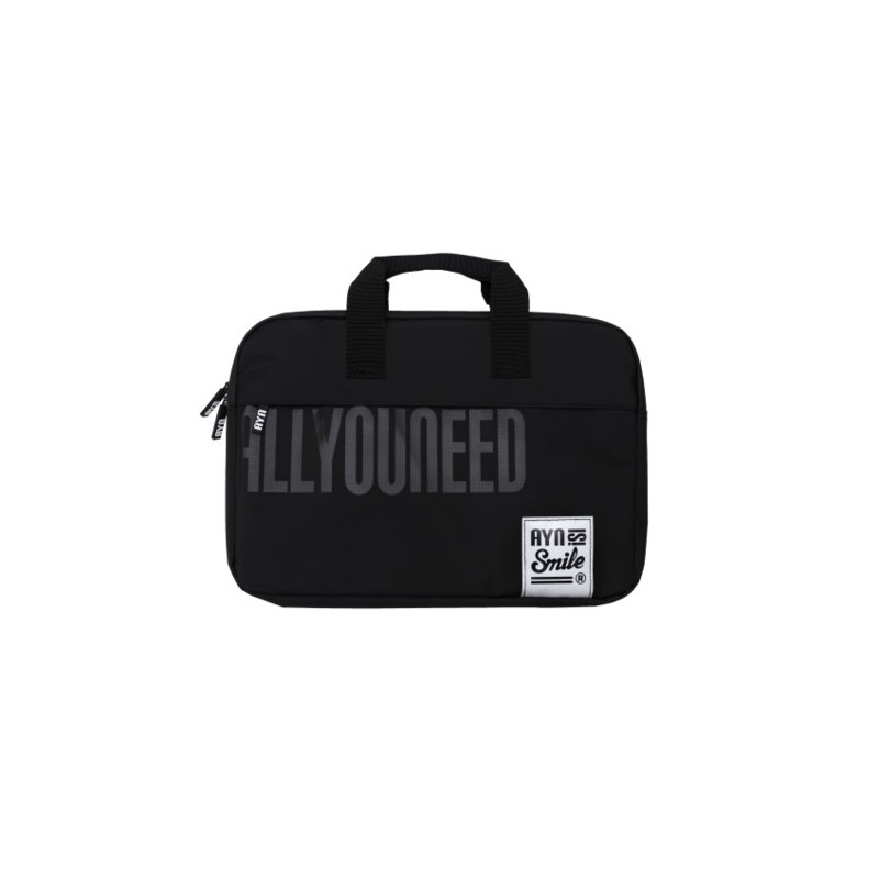 Maletín Portátil hasta 15.6" Tarpaulin AKIRA Black