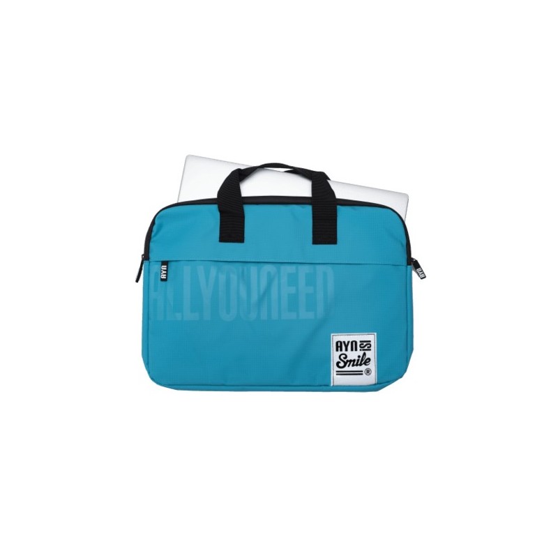 Maletín Portatil hasta 15.6" Tarpaulin AKIRA Turquoise