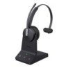 WH64 Mono UC Headset Auriculares Inalámbrico Diadema Oficina/Centro de llamadas USB Tipo C Bluetooth Negro