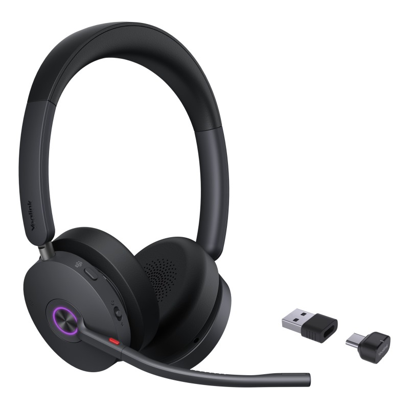 BH74 Teams USB-C/A Auriculares Inalámbrico Diadema Oficina/Centro de llamadas USB Type-C / USB Type-A Bluetooth Negro