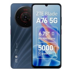 Blade A76 5G 17 1 cm (6.75") SIM doble USB Tipo C 6 GB 128 GB 5000 mAh Negro