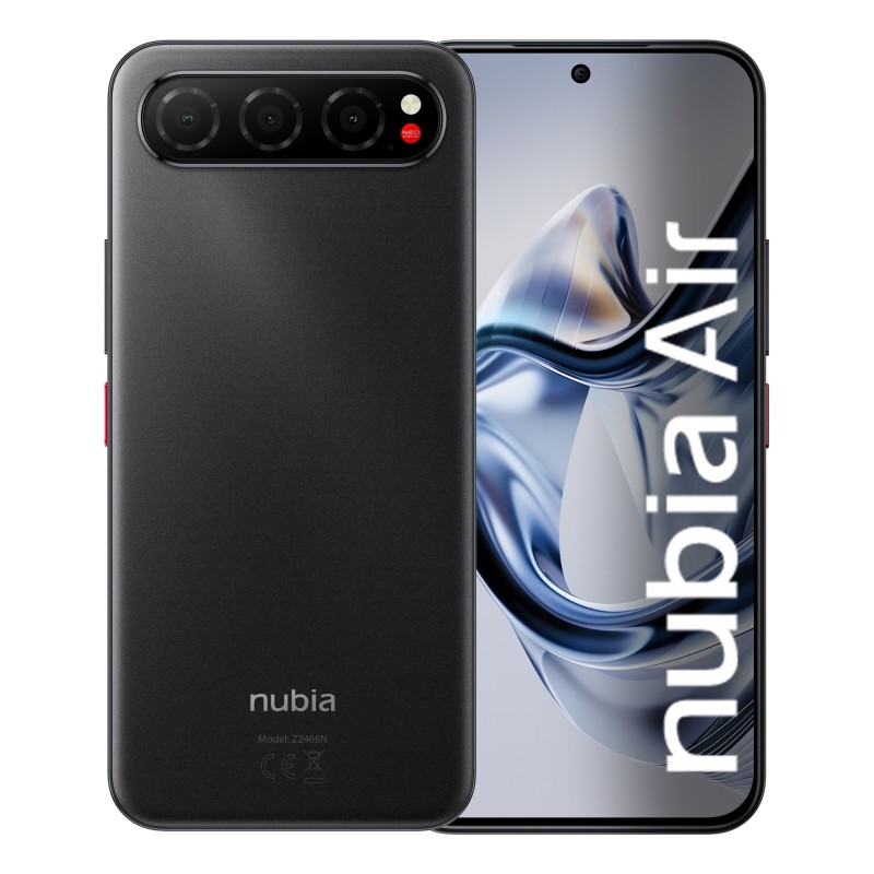 NUBAIRSB 17 2 cm (6.78") SIM doble Android 15 5G USB Tipo C 8 GB 256 GB 5000 mAh Negro