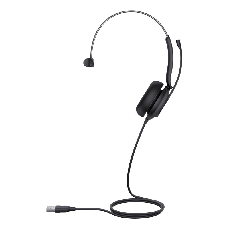UH35 Mono Teams Auriculares Alámbrico Diadema Oficina/Centro de llamadas USB tipo A Negro