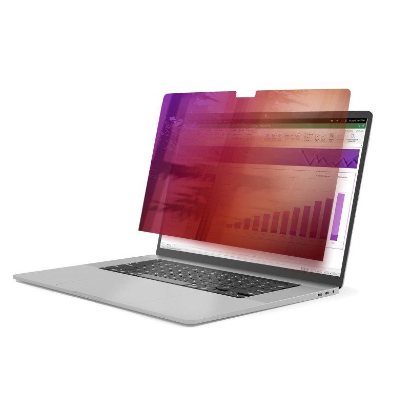 Filtro de Privacidad Dorado para MacBook Pro Serie M de 16in - con Privacidad Mejorada - Protector de Pantalla de Doble Cara 