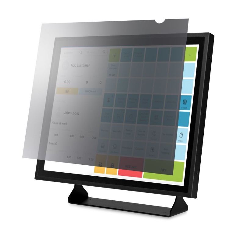 Filtro de Privacidad de 19 Pulgadas 5:4 para Monitor - Pantalla de Privacidad Protector Anti Brillo - Anti Luz Azul con Reduc