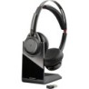 Voyager Focus UC Auriculares Inalámbrico Diadema Oficina/Centro de llamadas Bluetooth Negro