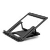 20917 soporte para ordenador portátil Mesita plegable para ordenador portátil Negro  Plata