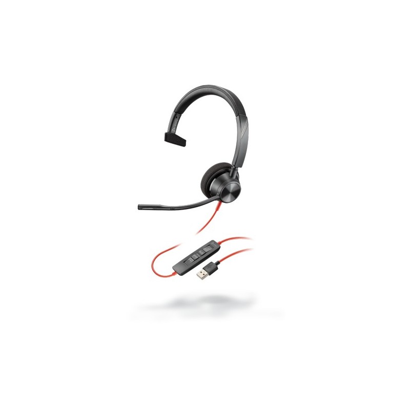 3310 Auriculares Alámbrico Diadema Llamadas/Música USB tipo A Negro