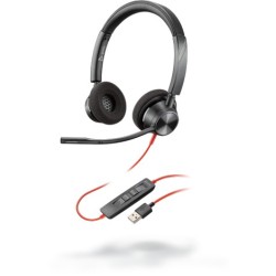 3320 Auriculares Alámbrico Diadema Llamadas/Música USB tipo A Negro