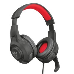 GXT 307 RAVU Auriculares Alámbrico Diadema Juego Negro  Rojo