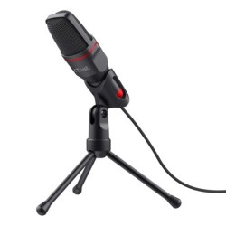 GXT 212 Negro  Rojo Micrófono para PC