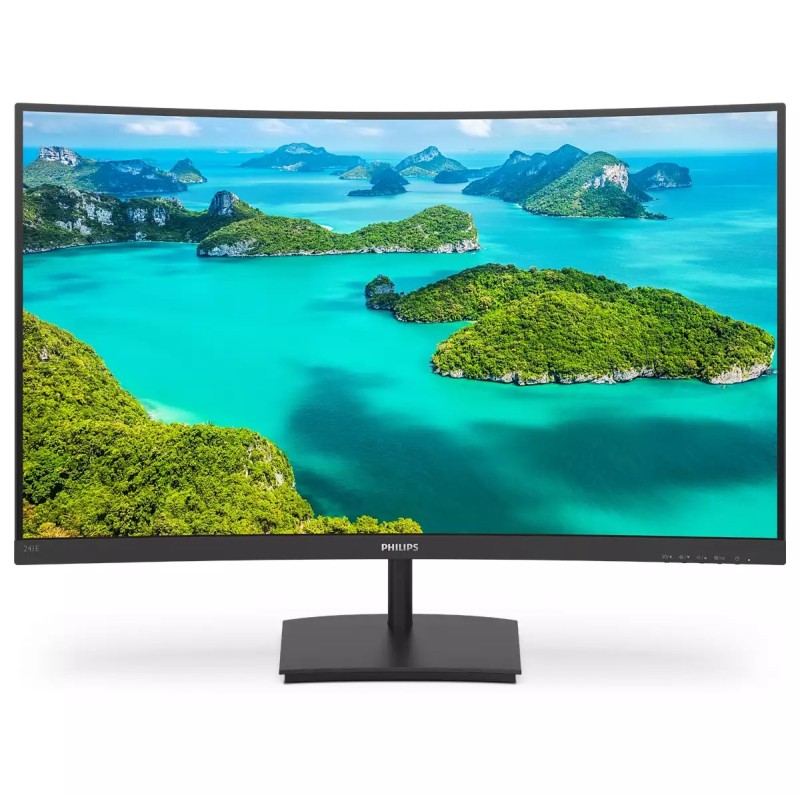 E Line 241E1SC/00 pantalla para PC 59 9 cm (23.6") 1920 x 1080 Pixeles Full HD LED Negro