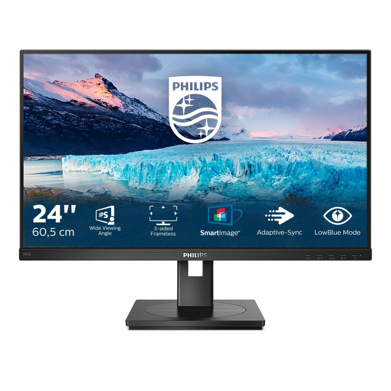 S Line 242S1AE/00 pantalla para PC 60 5 cm (23.8") 1920 x 1080 Pixeles Full HD LED Negro
