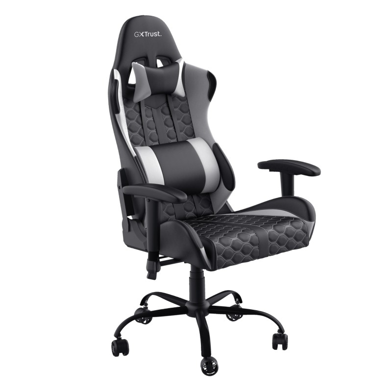 GXT 708W Resto Silla para videojuegos universal Negro  Blanco