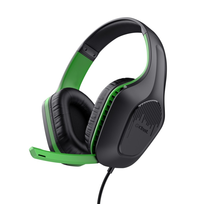GXT 415X ZIROX Auriculares Alámbrico Diadema Juego Negro  Verde