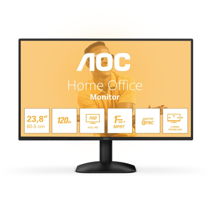 24B31H pantalla para PC 60 5 cm (23.8") 1920 x 1080 Pixeles Full HD Negro