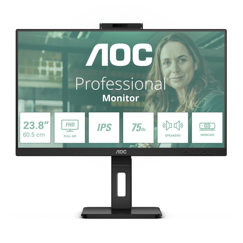 24P3QW pantalla para PC 60 5 cm (23.8") 1920 x 1080 Pixeles Full HD Negro