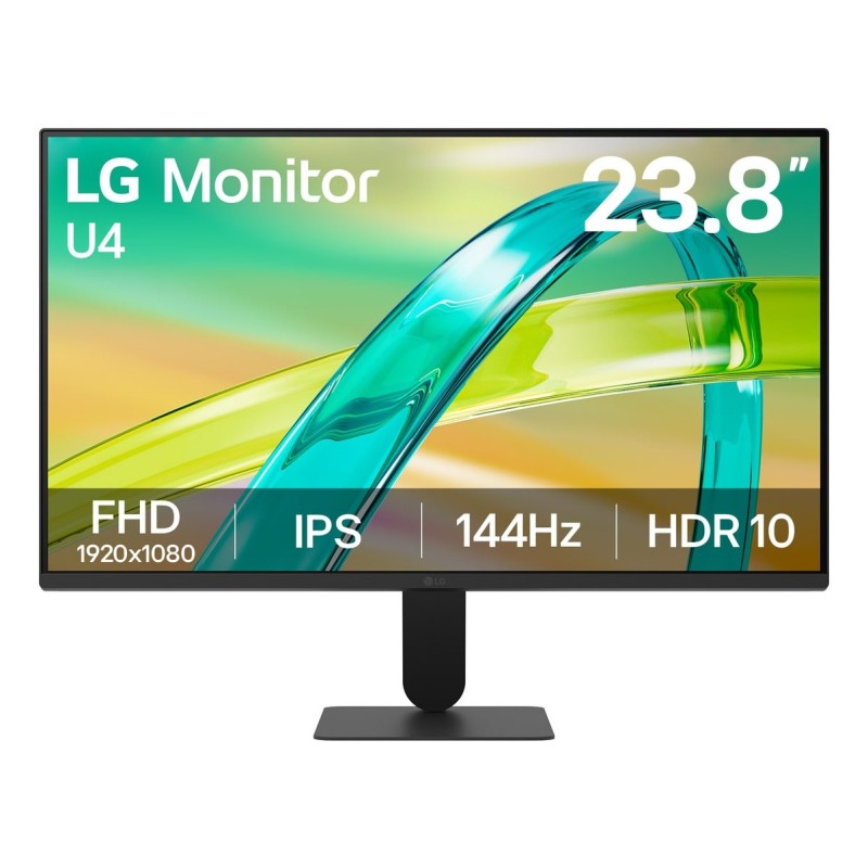 24U411B-B pantalla para PC 60 5 cm (23.8") 1920 x 1080 Pixeles Full HD LCD Negro