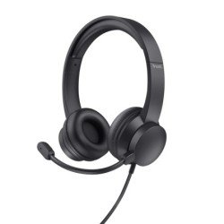 Ayda Auriculares Alámbrico Diadema Llamadas/Música Negro