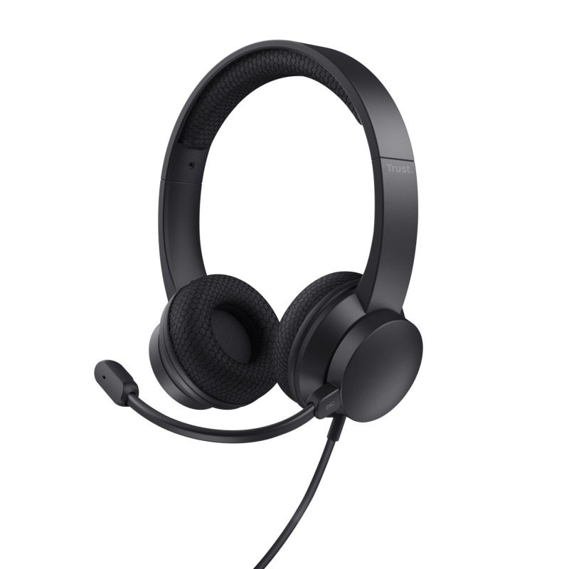 Ayda Auriculares Alámbrico Diadema Llamadas/Música USB tipo A Negro