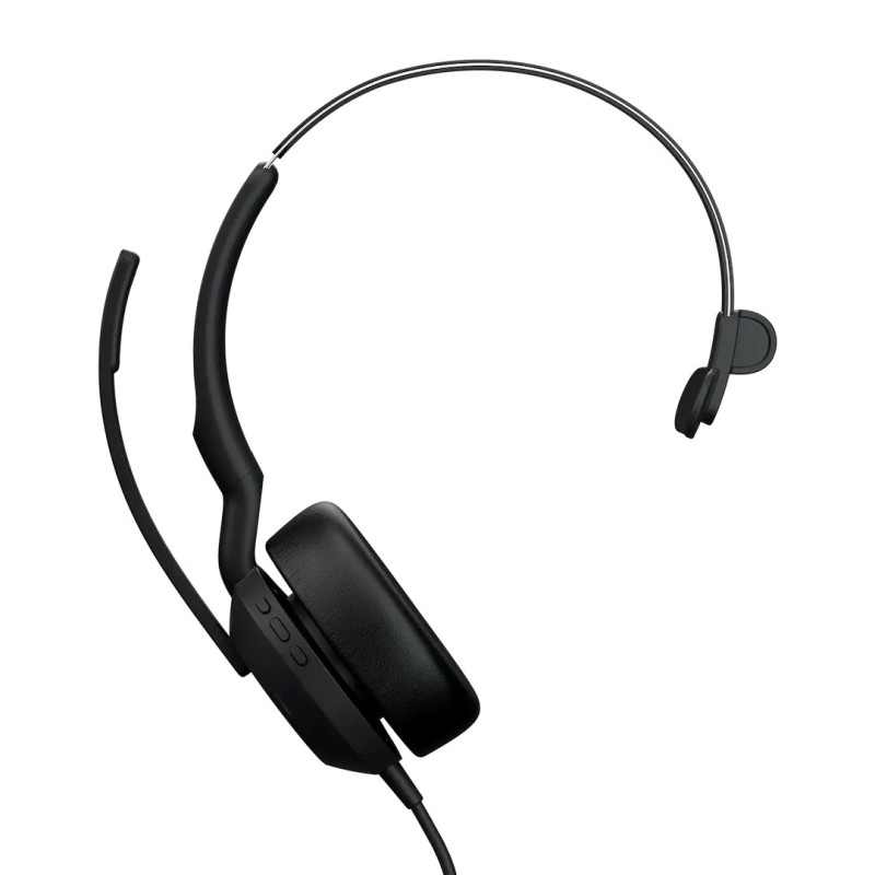 Evolve2 50 Auriculares Alámbrico Diadema Oficina/Centro de llamadas USB Type-C / USB Type-A Bluetooth Negro