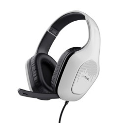 GXT 415W Zirox Auriculares Alámbrico Diadema Juego Blanco