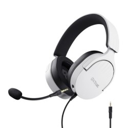 GXT 489W FAYZO Auriculares Alámbrico Diadema Juego Negro  Blanco