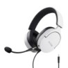 GXT 489W FAYZO Auriculares Alámbrico Diadema Juego Negro  Blanco