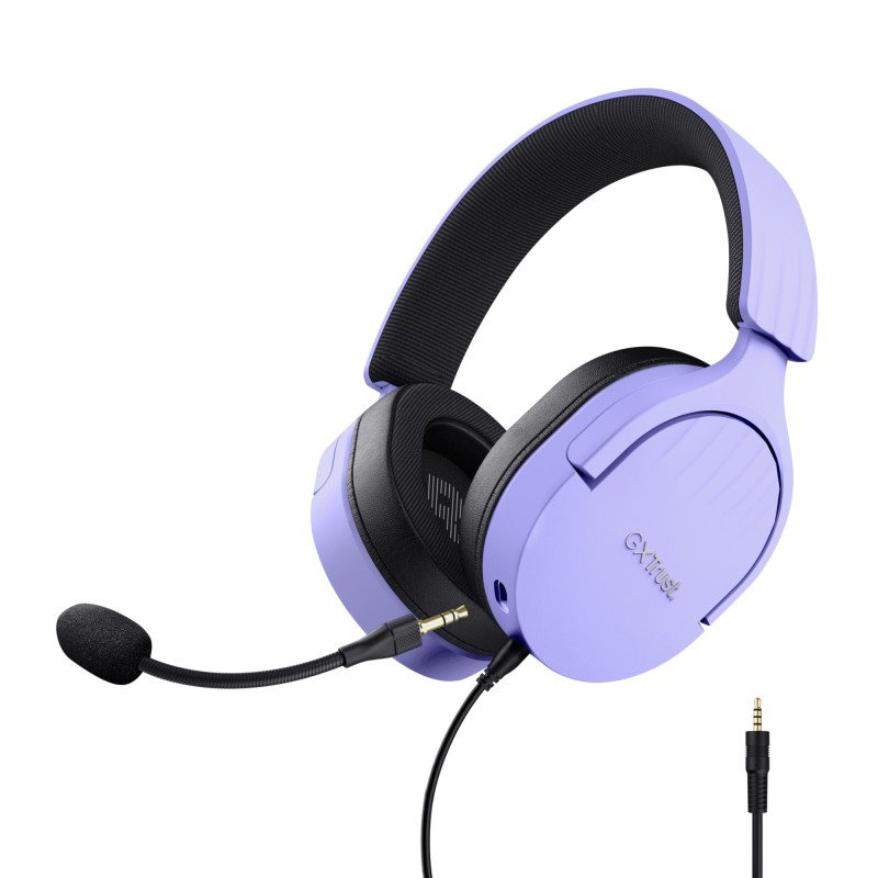 GXT 489P FAYZO Auriculares Alámbrico Diadema Juego Negro  Púrpura