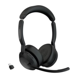 Evolve2 55 Auriculares Inalámbrico Diadema Oficina/Centro de llamadas USB Tipo C Bluetooth Base de carga