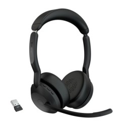 Evolve2 55 Auriculares Inalámbrico Diadema Oficina/Centro de llamadas USB Tipo C Bluetooth Base de carga