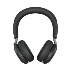 Evolve2 75 Auriculares Inalámbrico Diadema Oficina/Centro de llamadas USB Tipo C Bluetooth Base de carga Negro
