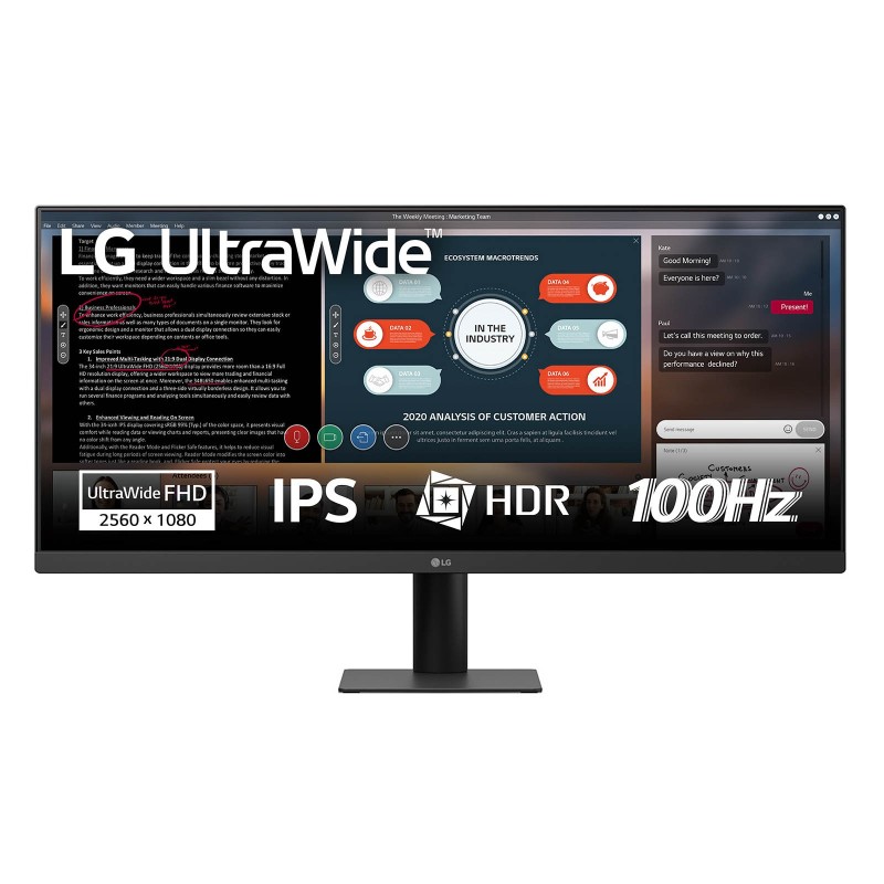 29U511A-B pantalla para PC 73 7 cm (29") 2560 x 1080 Pixeles WFHD LCD Negro