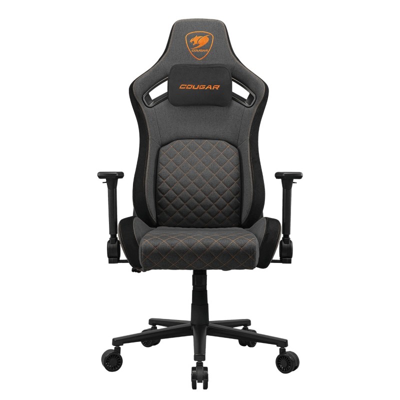 CGR-DFF-GRB Silla para videojuegos de PC Asiento acolchado tapizado Negro  Oro