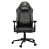 CGR-EXP-ROB Silla para videojuegos de PC Asiento acolchado tapizado Negro  Oro