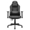 Fusion S Black Silla para videojuegos de PC Asiento acolchado Negro