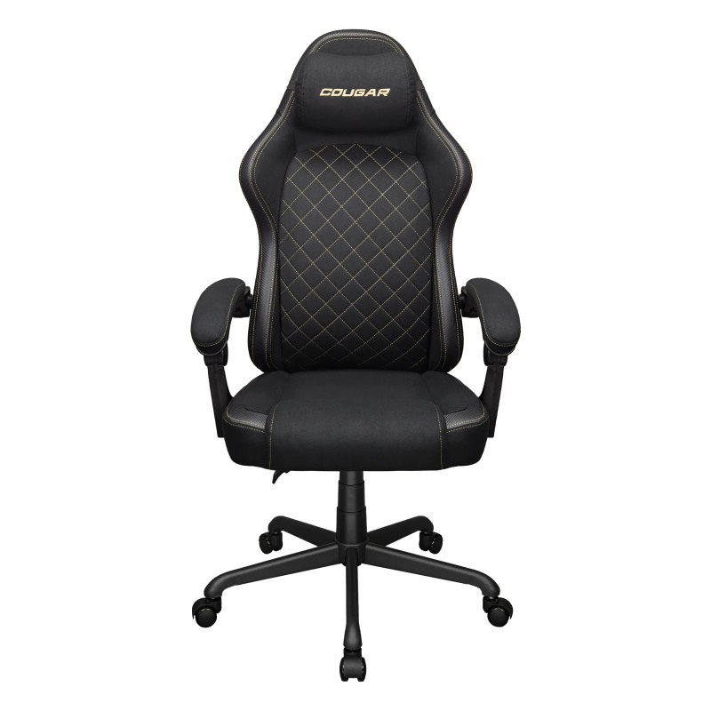 CGR-FXF-GLB Silla para videojuegos universal Asiento acolchado Negro  Oro