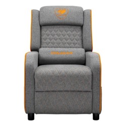 Ranger One Butaca para jugar Asiento acolchado tapizado Gris  Naranja