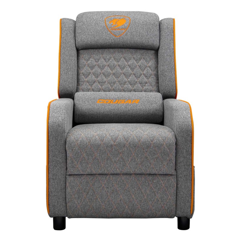 Ranger One Butaca para jugar Asiento acolchado tapizado Gris  Naranja
