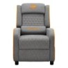 Ranger One Butaca para jugar Asiento acolchado tapizado Gris  Naranja