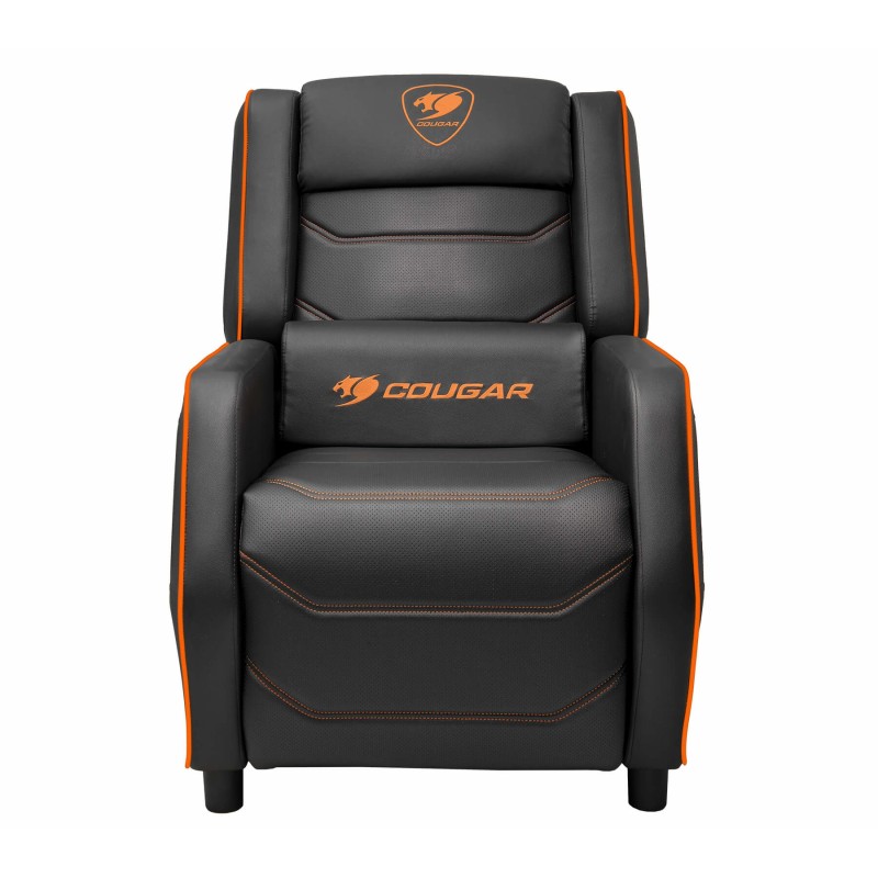 CGR-RGS Butaca para jugar Asiento acolchado Negro  Naranja