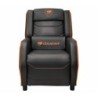 CGR-RGS Butaca para jugar Asiento acolchado Negro  Naranja